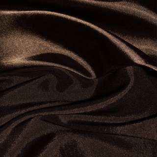 Атлас стрейч хамелеон коричневый темный, ш.150 оптом