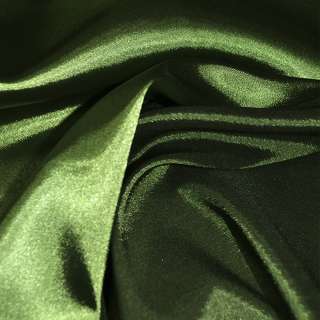 Атлас стрейч хамелеон зеленый темный, ш.150 оптом