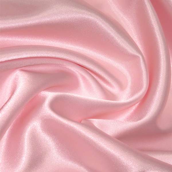 Атлас стрейч шамус рожевий, ш.150 оптом