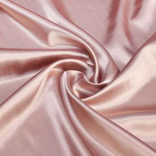Атлас стрейч шамус рожевий з коричневим відтінком, ш.150 оптом