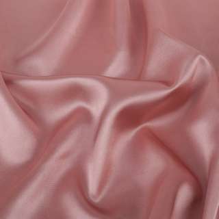 Атлас стрейч шамус серо-розовый, ш.150 оптом