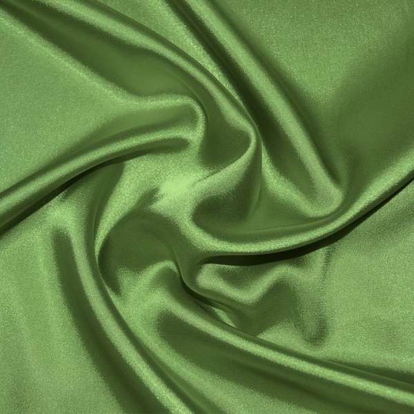 Атлас стрейч шамус зелений світлий, ш.150 оптом