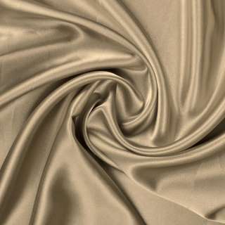 Атлас стрейч шамус коричнево-серый, ш.150 оптом