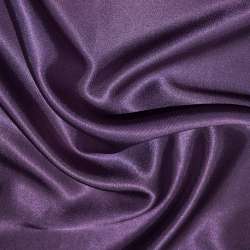 Атлас стрейч шамус фіолетово-перламутровий, ш.150