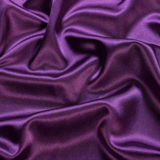 Атлас стрейч шамус фиолетовый светлый, ш.150 оптом