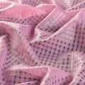 Батист рожевий дрібні квадрати ш.140 оптом