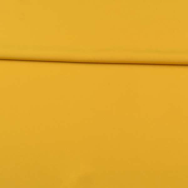 Креп костюмный бистрейч горчично-желтый ш.150 оптом