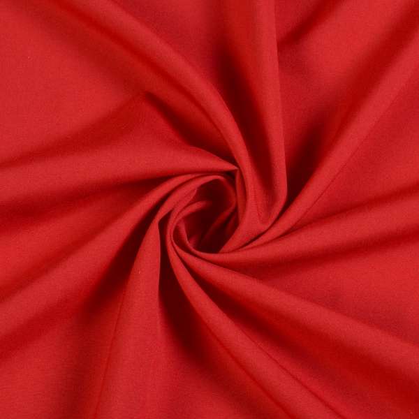 Ткань костюмная бистрейч облегченая темно-красная ш.150 оптом