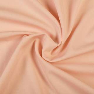 Ткань костюмная бистрейч персиковая ш.150 оптом