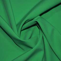 Ткань костюмная бистрейч зеленая ш.150