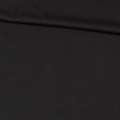 Ткань костюмная бистрейч черная (изнанка твил) ш.150 оптом