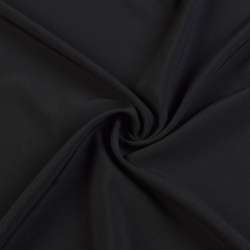 Тканина костюмна бістрейч чорна, ш.150