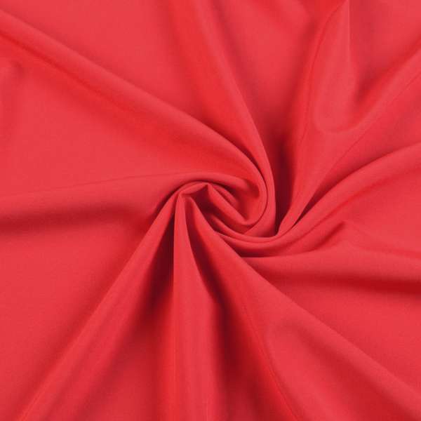 Тканина костюмна бістрейч червона, ш.150 оптом