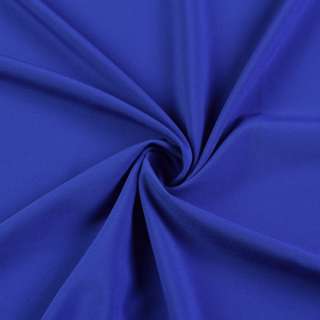 Ткань костюмная бистрейч синяя, ш.150 оптом
