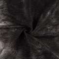Коттон стрейч рубчик з шеніловою ниткою сірий ш.150 оптом