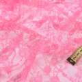 Гипюр розовый в мелкие цветы ш.150 оптом