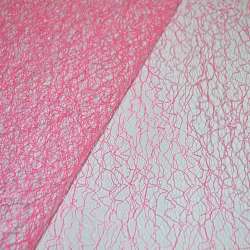 Павутинка жорстка рожева неонова ш.160
