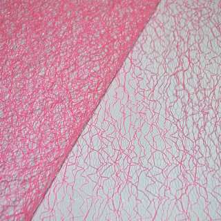 Павутинка жорстка рожева неонова ш.160 оптом