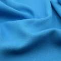 Креп лен стрейч голубой яркий, ш.150 оптом