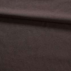 Тканина костюмна бавовняна в дрібну ялинку коричнева, ш.145