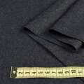 Шерсть костюмная черная в белые ворсинки, ш.150 оптом