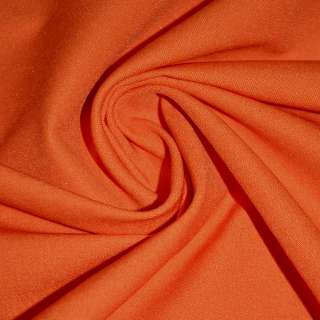 Коттон стрейч костюмный оранжевый темный ш.150 оптом