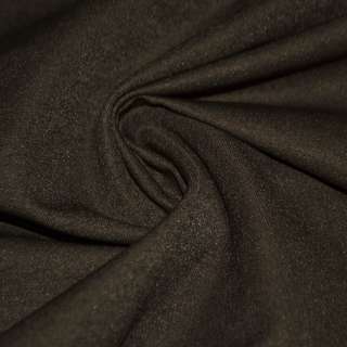 Коттон стрейч костюмный коричневый темный ш.150 оптом