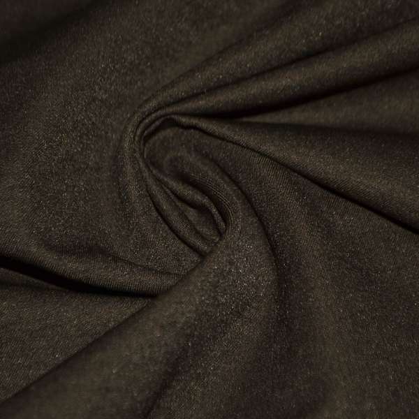 Коттон стрейч костюмный коричневый темный ш.150 оптом