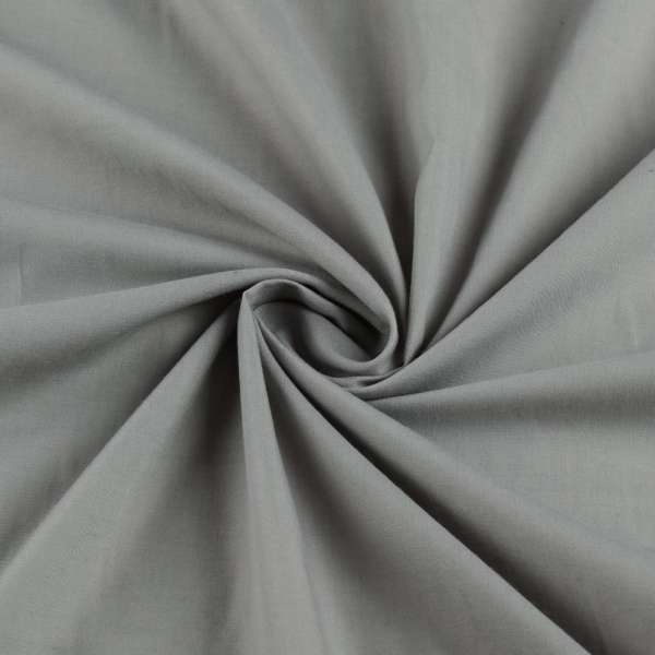 Поликоттон рубашечный серый ш.150 оптом