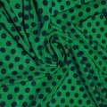 Купра Діллон зелена в синій горох ш.145 оптом