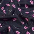 Купра Діллон темно-синя з рожевими губами passion ш.150 оптом