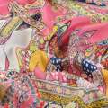 Купра Діллон розов двосторонній білий купоном колір Індія ш.150 оптом