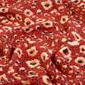 Купра Діллон теракотовий червоний з точками і плямами ш.150 оптом
