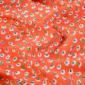Купра диллон оранжево-красная с мелкими цветами ш.150 оптом