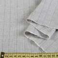 Льон костюмний з дрібними штрихами сірий світлий ш.145 оптом
