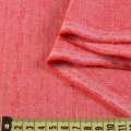 Льон костюмний червоний ш.145 оптом