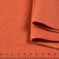 Лоден букле фактурное елочка пальтово-костюмный морковный темный, ш.150 оптом