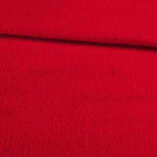 Лоден мохер пальтовый красный, ш.155 оптом