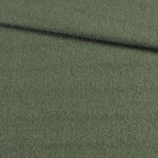 Лоден мохер пальтовий зелений темний, ш.155 оптом
