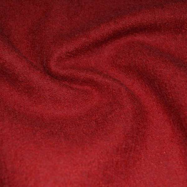 Лоден букле мелкое пальтово-костюмный красный, ш.152 оптом
