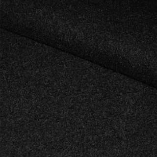 Лоден букле пальтовый черный, ш.150 оптом