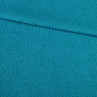 Лоден букле пальтово-костюмный фактурная полоса голубой кобальтовый, ш.150 оптом