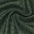Лоден букле пальтовий меланж зелено-чорний, ш.155 оптом