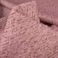 Лоден букле крупное диагональ пальтовый розово-коричневый, ш.150 оптом