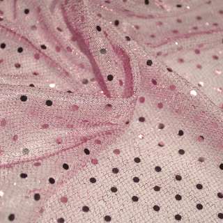 Луска рожева з дрібними круглими паєтками ш.100 оптом