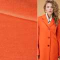 Пальтова тканина з ворсом помаранчева яскрава, ш.152 оптом