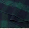 Пальтова тканина в клітинку велику синю, зелена, ш.153 оптом