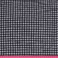 Шотландка пальтовая с ворсом в черно-белую клетку, ш.152 оптом