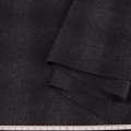 Шотландка костюмна фіолетова клітина на сірому темному тлі, ш.150 оптом