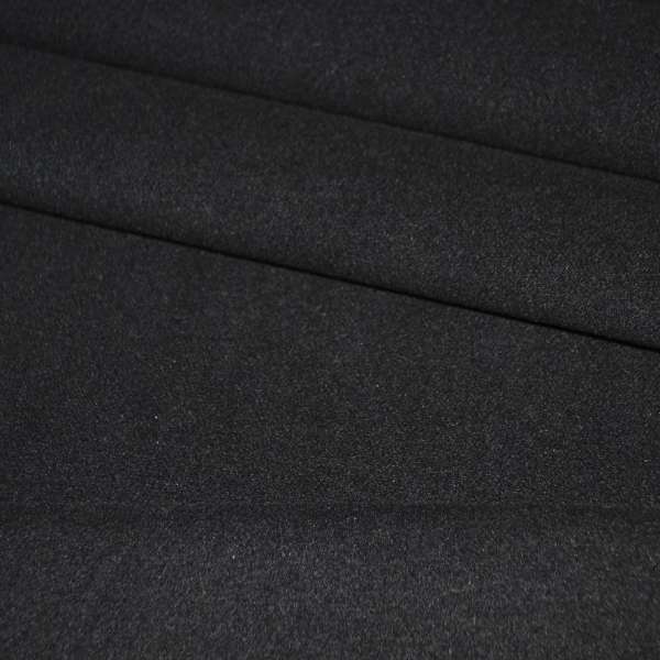 Пальтовая ткань 2-х-стор. черная, ш.150 оптом